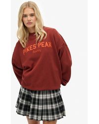 Superdry - & Co Outdoor Location Loose Crew Sweatshirt - Lyst