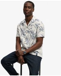 Superdry - & Co Vintage Loom Cabana Short Sleeve Shirt - Lyst