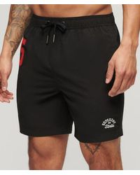 Superdry - & Co Recycled Polo 17-inch Swim Shorts - Lyst