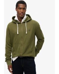 Superdry - Homme Sweat À Capuche Zippé Classique Essential Taille - Lyst