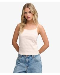 Superdry - Athletic Essentials Cami Slanke Pasvorm - Lyst