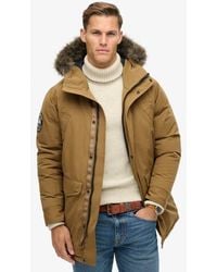 Superdry - Everest Faux Fur Parka Jacket - Lyst