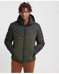 double zip tweed fuji jacket
