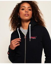 superdry pink hoodie