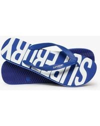 Superdry - Core Logo Flip Flops - Lyst