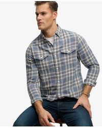 Superdry - The Merchant Store - Lite Check Shirt - Lyst