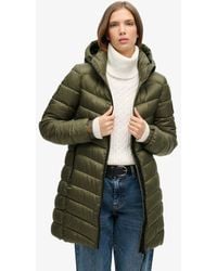 Superdry - Hooded Fuji Mid Padded Jacket - Lyst