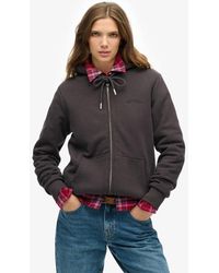 Superdry - & Co Borg Lined Zip Hoodie - Lyst