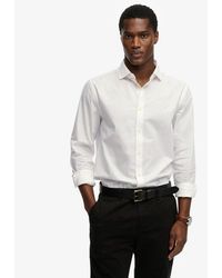 Superdry - Cut Away Poplin Long Sleeve Shirt - Lyst