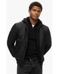 Superdry - & Co Military Hooded Ma1 Bomber Jacket - Lyst