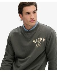Superdry - Vintage Athletic Crew Sweatshirt - Lyst