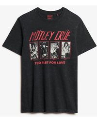 Superdry - & Co Mötley Crüe X & Co Limited Edition T-shirt - Lyst