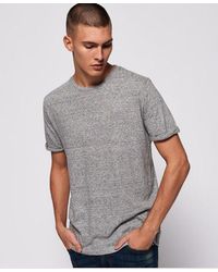 Superdry - Label Lite T-Shirt Hale Grit - Lyst
