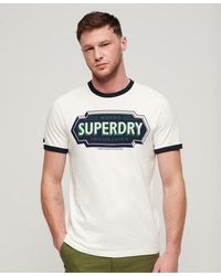 Superdry - Ringer Workwear Graphic T-shirt - Lyst