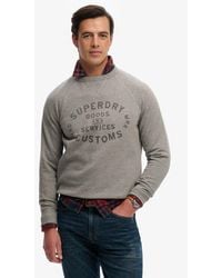 Superdry - & Co The Merchant Store - Vintage Print Sweatshirt - Lyst
