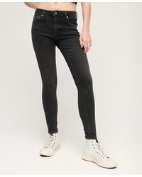 Superdry - Vintage Skinny Jeans Van Biologisch Katoen Met Middelhoge Taille - Lyst