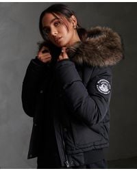 Superdry Cazadora bómber Ella Everest - Negro