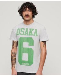 Superdry - Osaka 6 Marl Standard T-shirt - Lyst