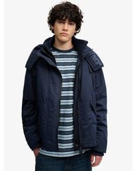 Superdry - & Co Hooded Microfibre Arctic Windcheater Jacket - Lyst