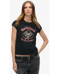 Superdry - & Co Motörhead X & Co Cap Sleeve Band T-shirt - Lyst