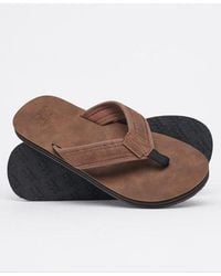 Superdry - Premium Flip Flops - Lyst