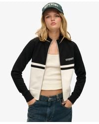 Superdry - & Co Athletic Essentials Zip Through Track Top - Lyst