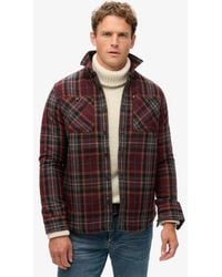 Superdry - & Co The Merchant Store - Quilted Overshirt - Lyst