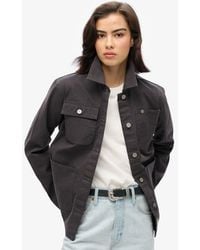 Superdry - & Co Embroidered Chore Jacket - Lyst