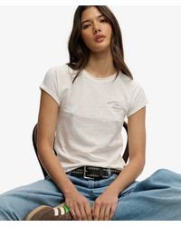 Superdry - Athletic Essentials Slub Graphic T-Shirt - Lyst