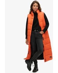 Superdry - Ripstop Longline Puffer Gilet - Lyst