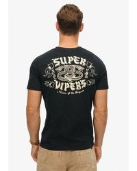 Superdry - Retro Rocker Graphic T-shirt - Lyst