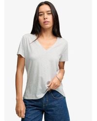 Superdry - & Co Studios Slub Embroidered T-shirt - Lyst