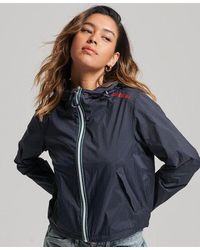 Superdry - Uperdry Code Ightweight Jacket Bue - Lyst