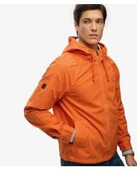 Superdry - Homme Veste À Capuche En Twill Lavé Taille - Lyst