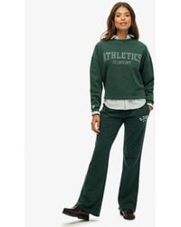Superdry - Athletic Essentials Relaxed Crew Sweatshirt - Lyst