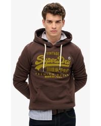 Superdry - & Co Vintage Logo Tonal Hoodie - Lyst