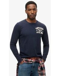 Superdry - & Co Vintage Athletic Long Sleeve Top - Lyst