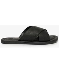 Superdry - & Co Vintage Cross Strap Slides - Lyst