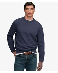 Superdry - & Co Essential Stacked Logo Crew Sweatshirt - Lyst