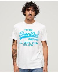 Superdry - Neon Vintage Logo T-shirt - Lyst