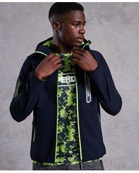 Superdry - Sprint Trekker Jacket Dark/Acid - Lyst