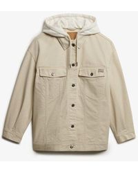 Superdry - & Co Relaxed Hooded Trucker Jacket - Lyst