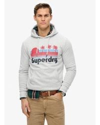 Superdry - Vintage Great Outdoors Hoodie Light - Lyst