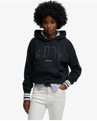 Superdry - & Co Country Club Varsity Hoodie - Lyst