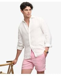 Superdry - & Co The Merchant Store - Linen Shorts - Lyst