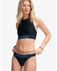 Superdry - & Co Logo Classic Bikini Bottoms - Lyst