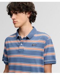 Superdry - & Co Vintage Stripe Jersey Polo Shirt - Lyst