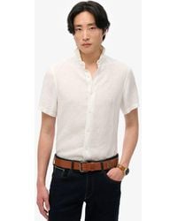 Superdry - Sd Embroidered Vacation Linen Shirt - Lyst