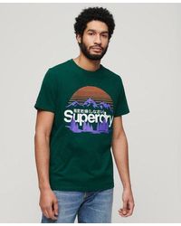 Superdry - T-shirt à motif great outdoors - Lyst