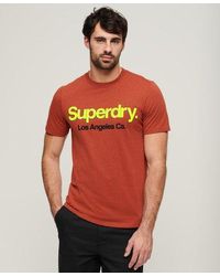 Superdry - Classic Core Logo Washed T-shirt - Lyst
